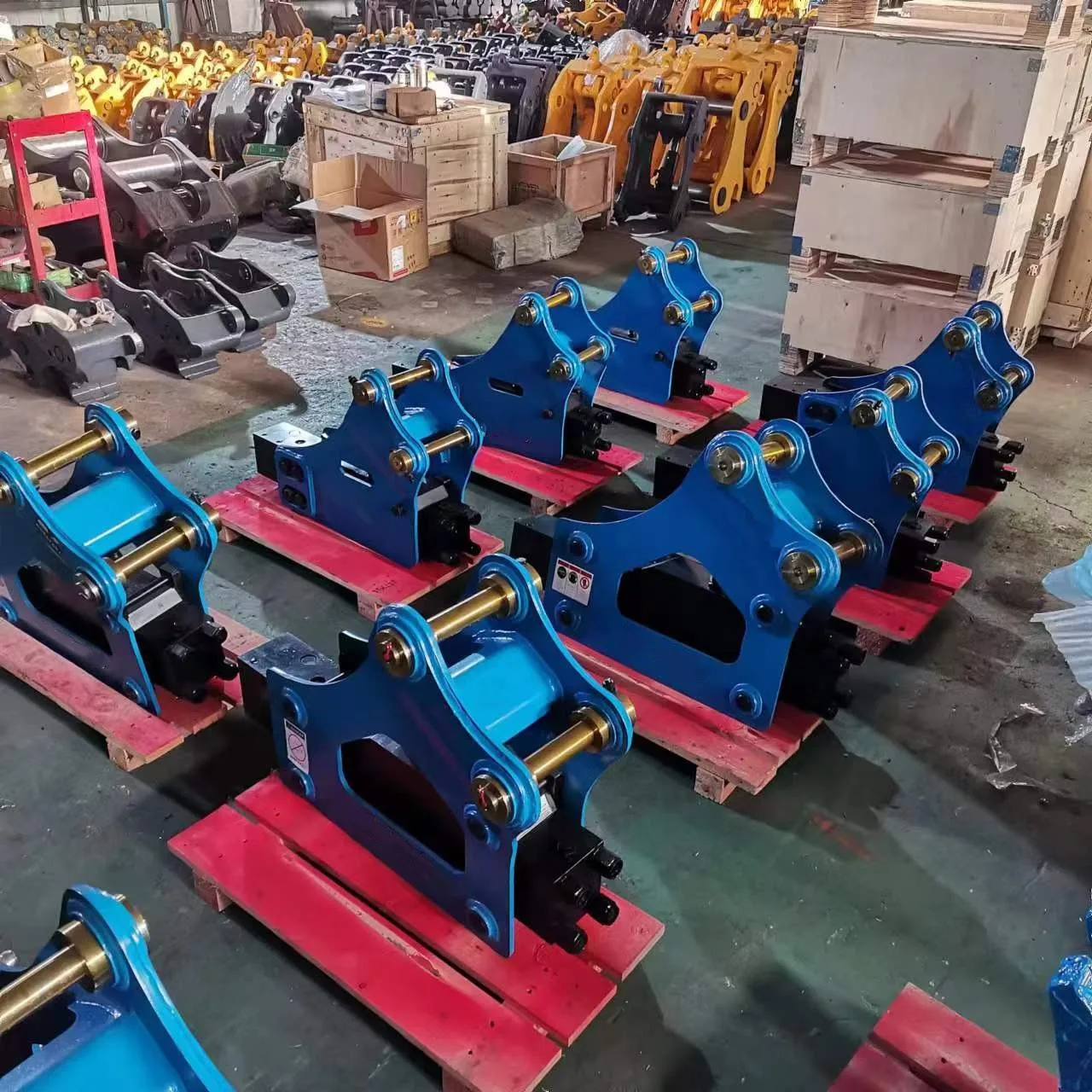 DHG 4--7 Ton Excavator Hammer Side Type Hydraulic Breaker For Mining,Demolition,Construction,Quarry
