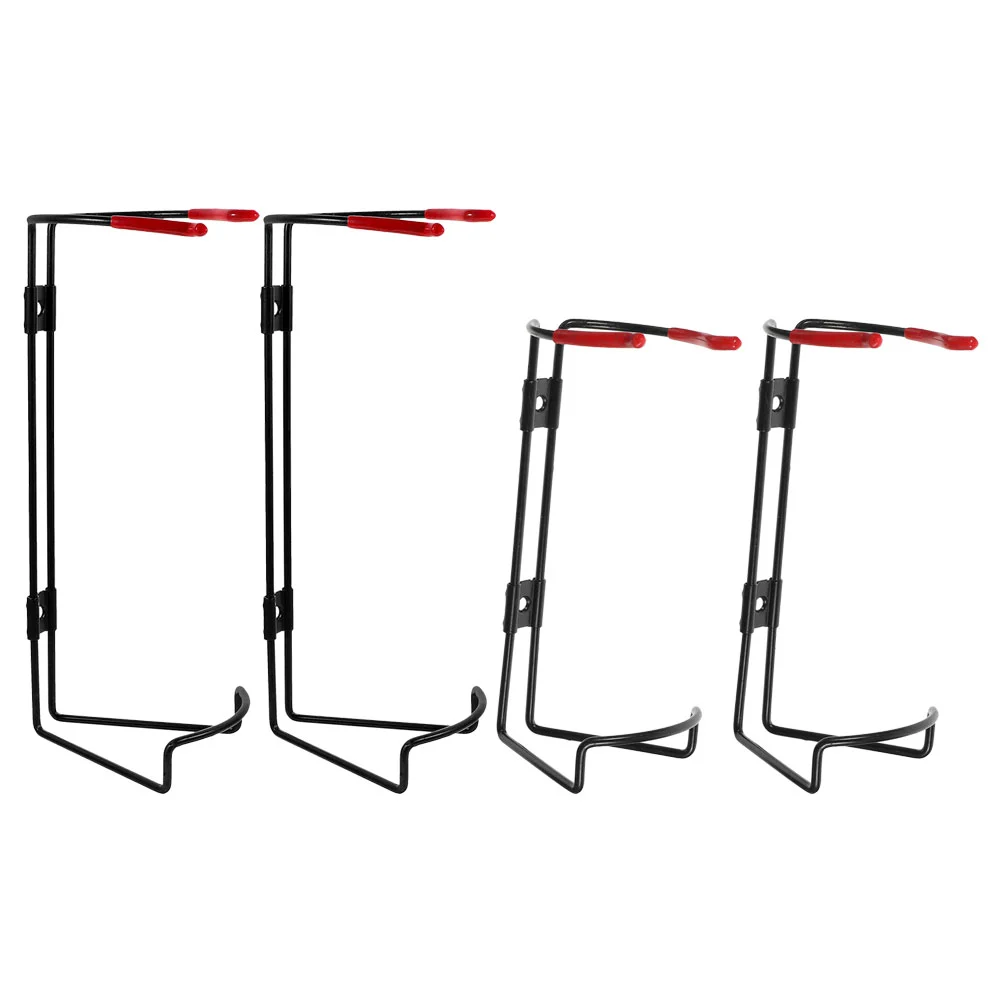 

4 Pcs Fire Extinguisher Hanger Wall Bracket Buckle Hooks Steel Heavy-duty Mount