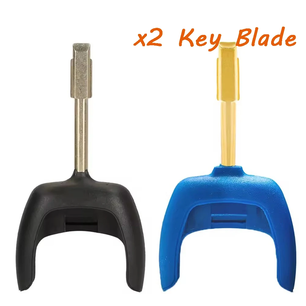 

KEYECU 2, лезвие дистанционного ключа без чипа для Ford Escort Mondeo Focus Fusion Fiesta Galaxy Transit Connect FO21 Blade HU101