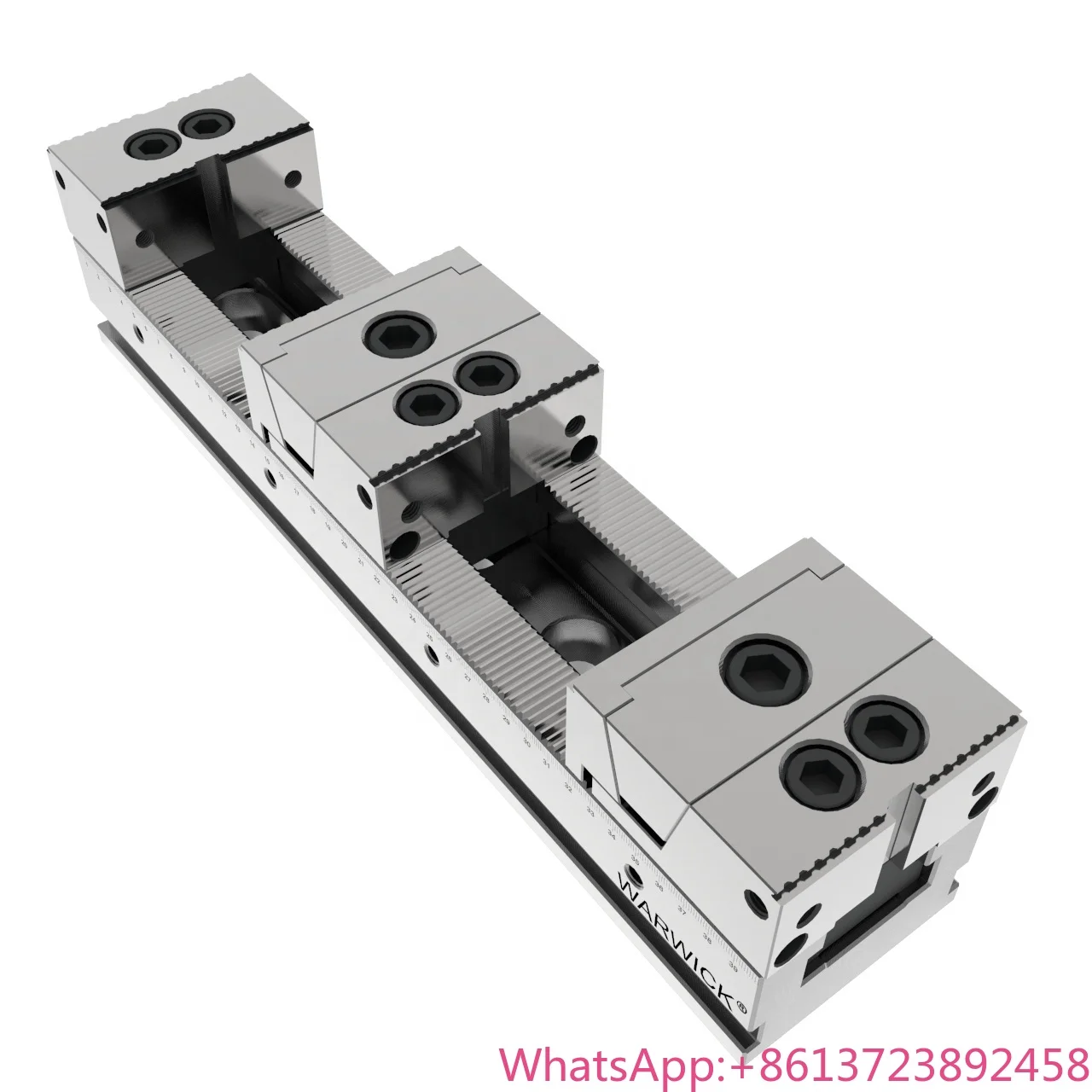 Adjustable Multiple Clamp Rai Vise in Row for Horizontal Machine Center KSD88-400FD