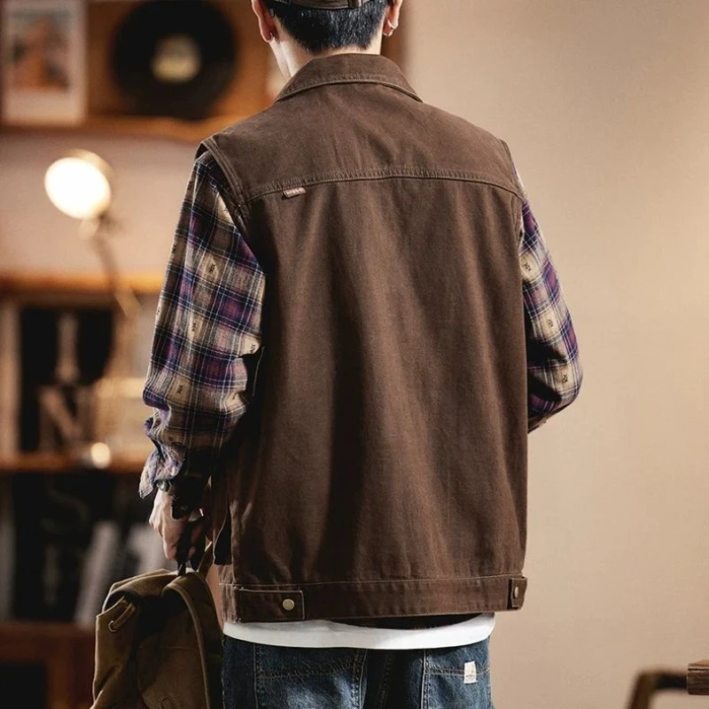 

American Retro Utility Jacket Men's 2025 Tactical Outdoor Mountain Loose Fit Jacket​