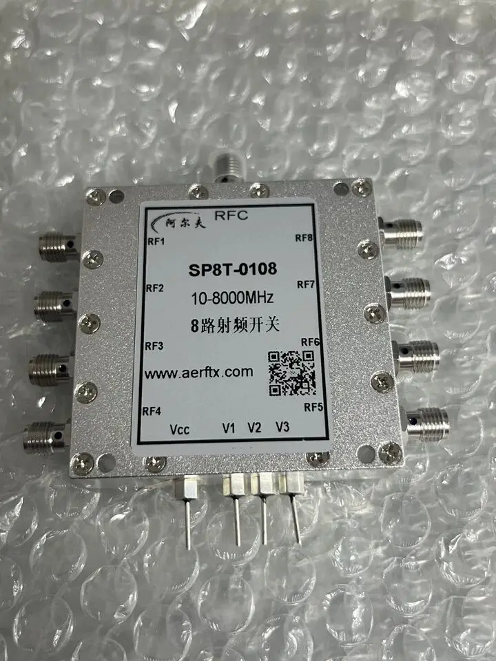 0.01-8GHz RF Switch SP8T Electronic Switch Toggle Switch Everything Eight RF Microwave Switches