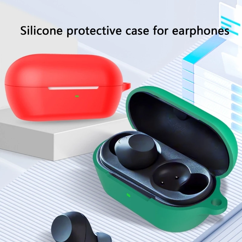 D0UA Earbud Skin Silicon House Vỏ mềm Bảo vệ chống bụi chống chống che phủ bảo vệ Tay áo chống hư hỏng cho WF-C710N