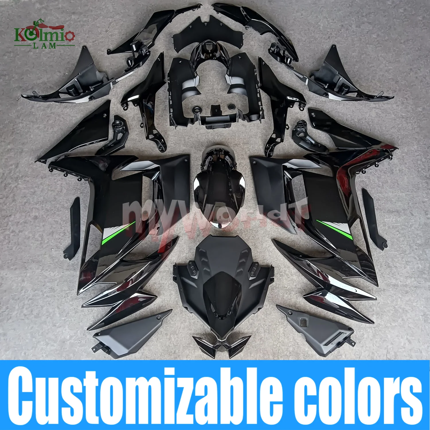 Fit for Kawasaki NINJA 650 ER-6F EX650 2020 - 2023 Motorcycle Plastic Shell Fairing Kit Set NINJA650 ER6F