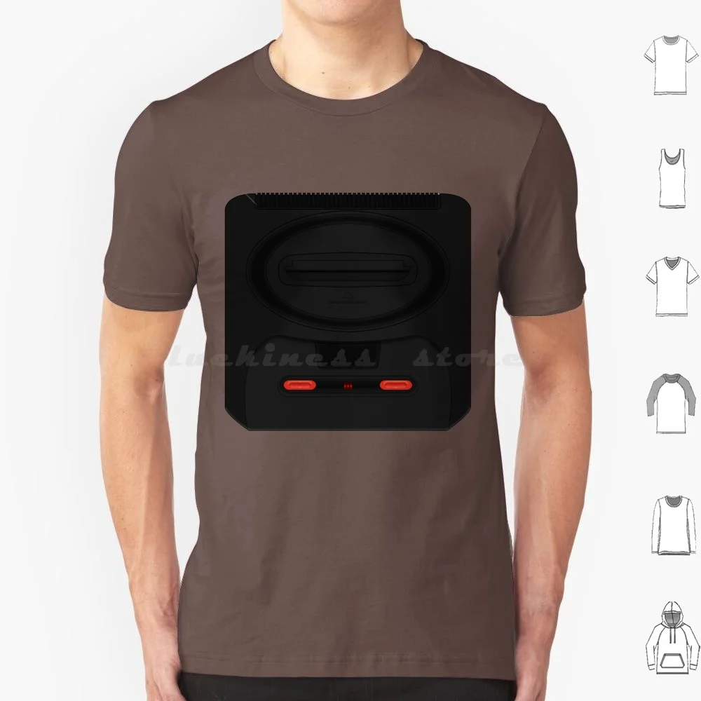 Megadrive / Genesis 2 Inspired T Shirt Big Size 100% Cotton Genesis Mega Drive Hedgehog Shinobi Oldskool Gamer Gaming Retro