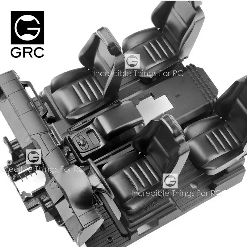 GRC 1/10 Scale Simulation Benz Interior Full Set for TRAXXAS TRX4 G500 TRX6 G63 Body Simulation Upgrade Parts Accessories #G161G