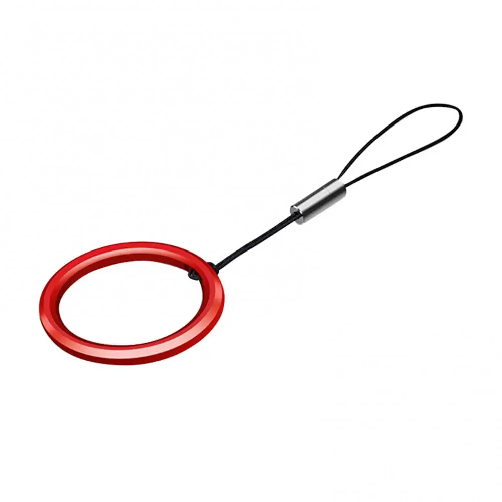 ロープストラップリング取り外し可能な吊り下げユニバーサル携帯電話ケースフィンガーストラップロープ