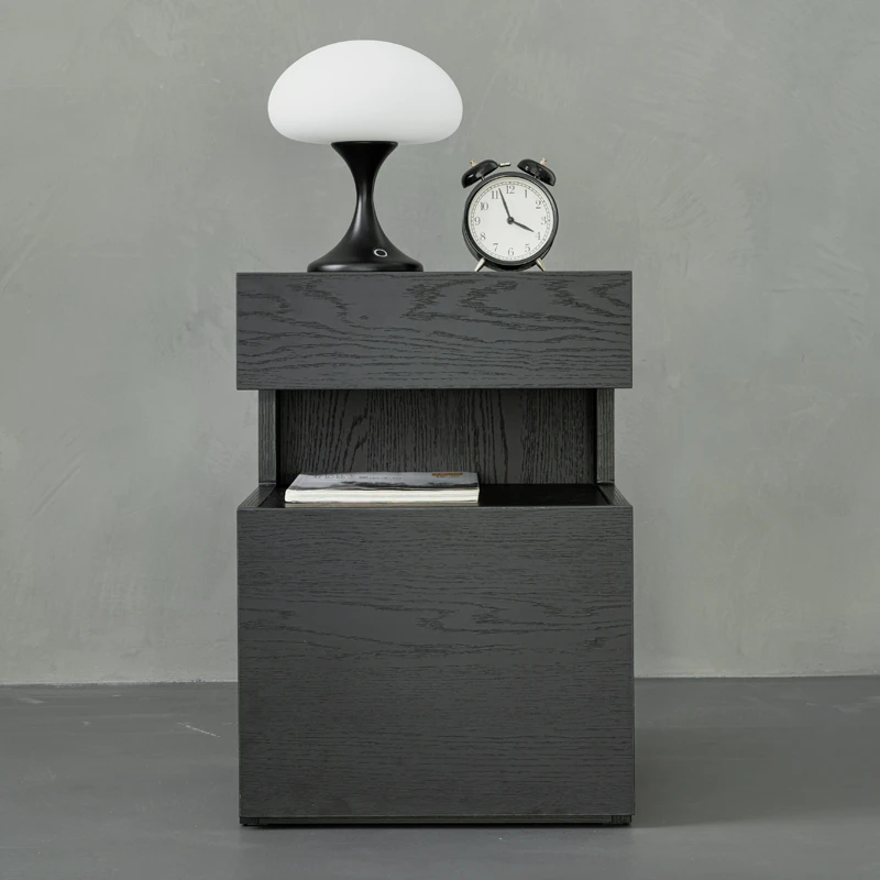 

Furniture Slim Night Table Small Cute Simple Elegant Nightstands Narrow Minimalist Table De Nuit Chevet Bedroom Furniture
