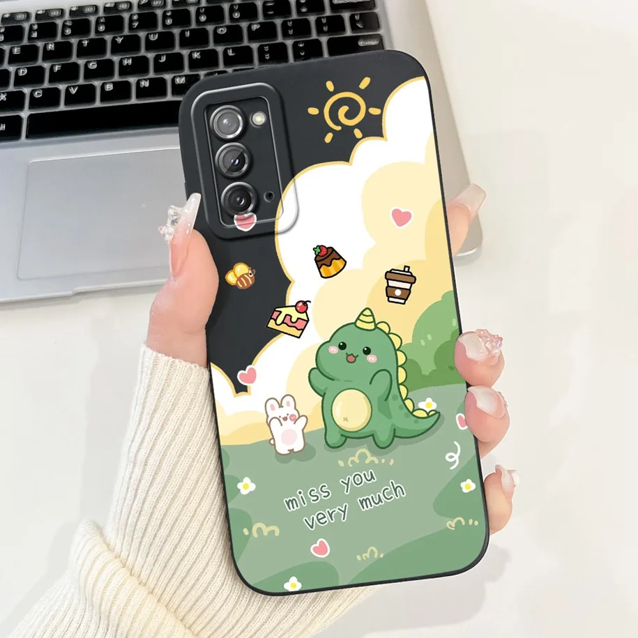 For Samsung Galaxy Note 20 5G Case SM-N981B Shockproof Silicone Soft Phone Cover For Samsung Note 20 Ultra Note20 Cartoon Bumper