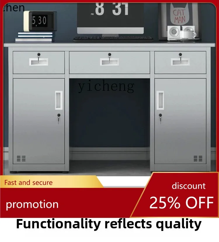 CZ1 Stainless Steel Office Desk with Drawer Operation Table Medical Table Workshop Workbench
