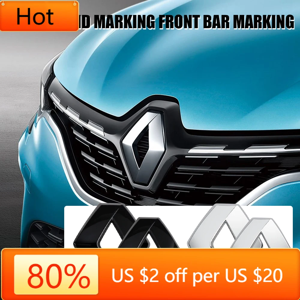 

Горячие наклейки для салона Renault 2026, значки на переднюю решетку радиатора, эмблема заднего багажника, наклейка для Renault Scenic Log