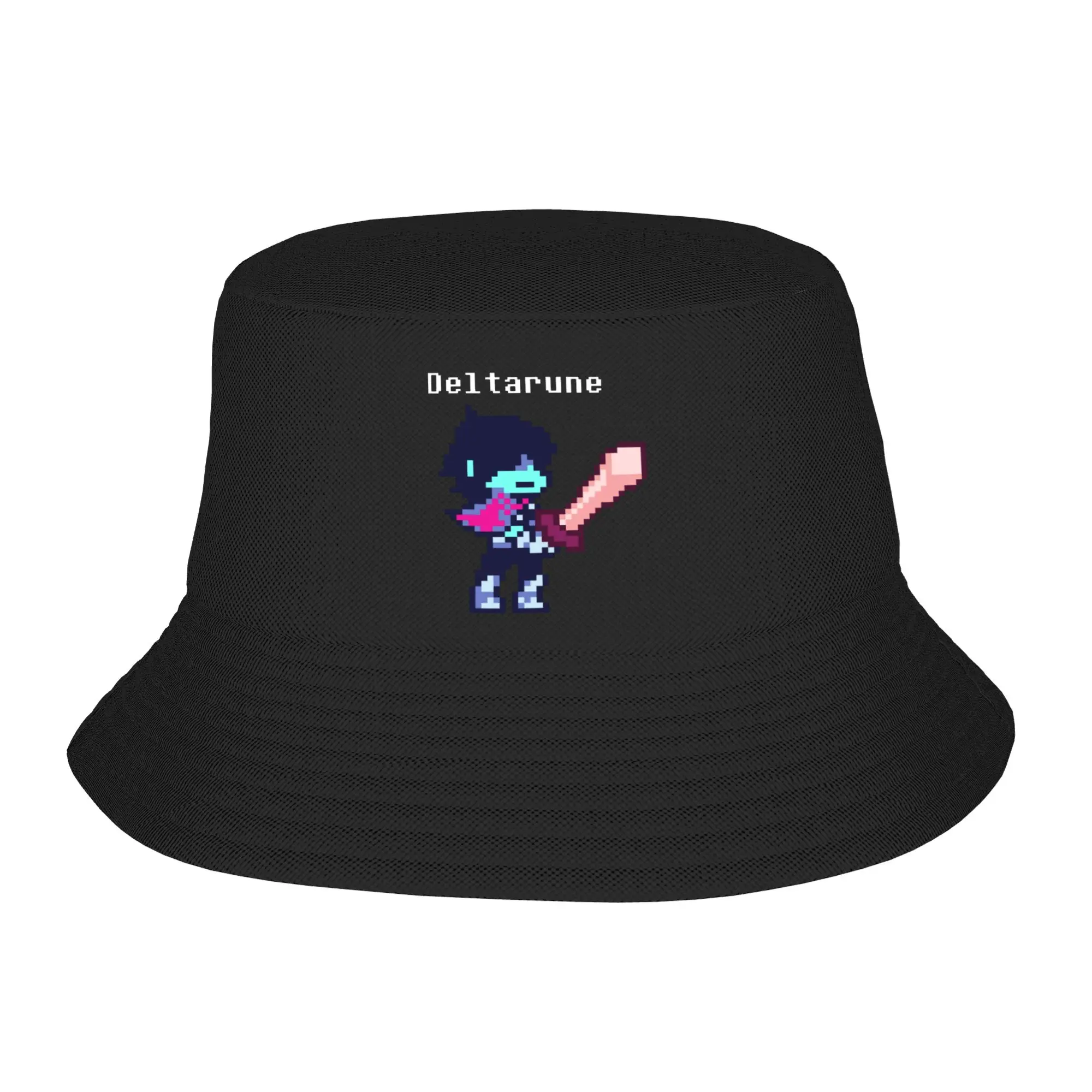 Delta Rune Kris   Deltarune Bucket Hats for Teen Summer Travel  Sun Hats Street Packable for Fisherman Hat Dropshipping