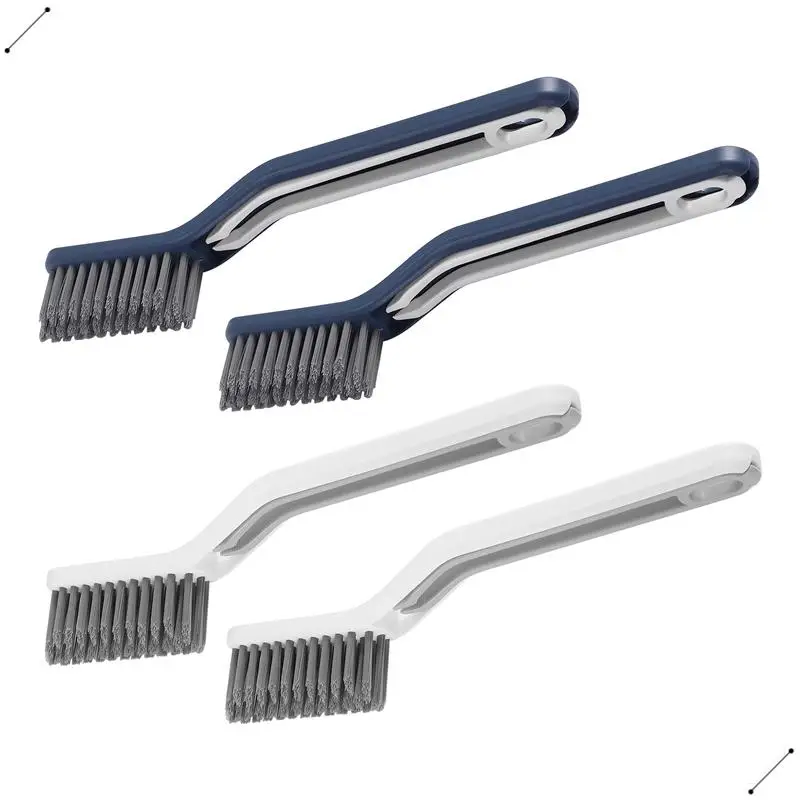Multifunctional Floor Seam Brush, 2-In-1 Cleaning Brush, Floor Seam Brush, Cleaning Brush For Bathroom Space With Clip
