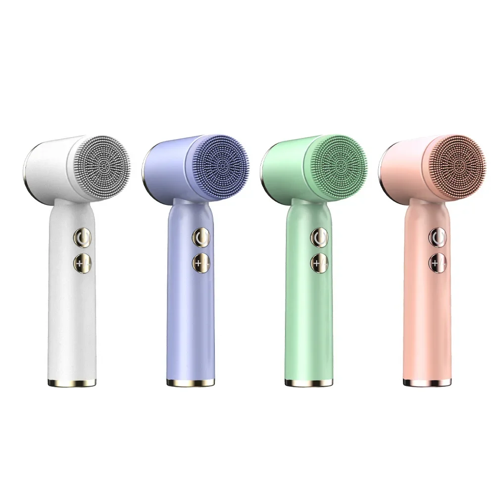 Electric Facial Cleanser Face Wash Brush Silicone Beauty Instrument Cleansing Brush Face Wash Instrument Cleaning