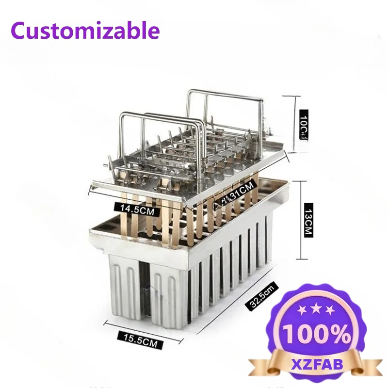 Factory Direct 2026 20 Molds Stainless Steel Cream Mould Making Mould Creative 20 Lattice Mould Cream Rack