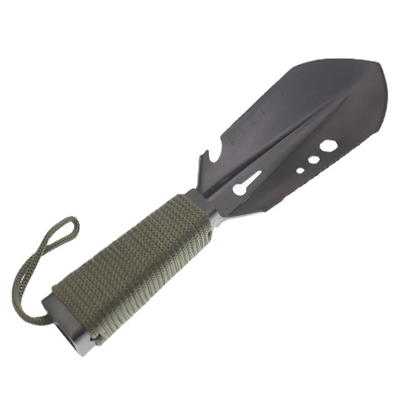 Multifunctional Outdoor Ordnance Shovel Portable Small Hand Shovel Survival Camping Hiking Traveling Equipment Garden Tool
