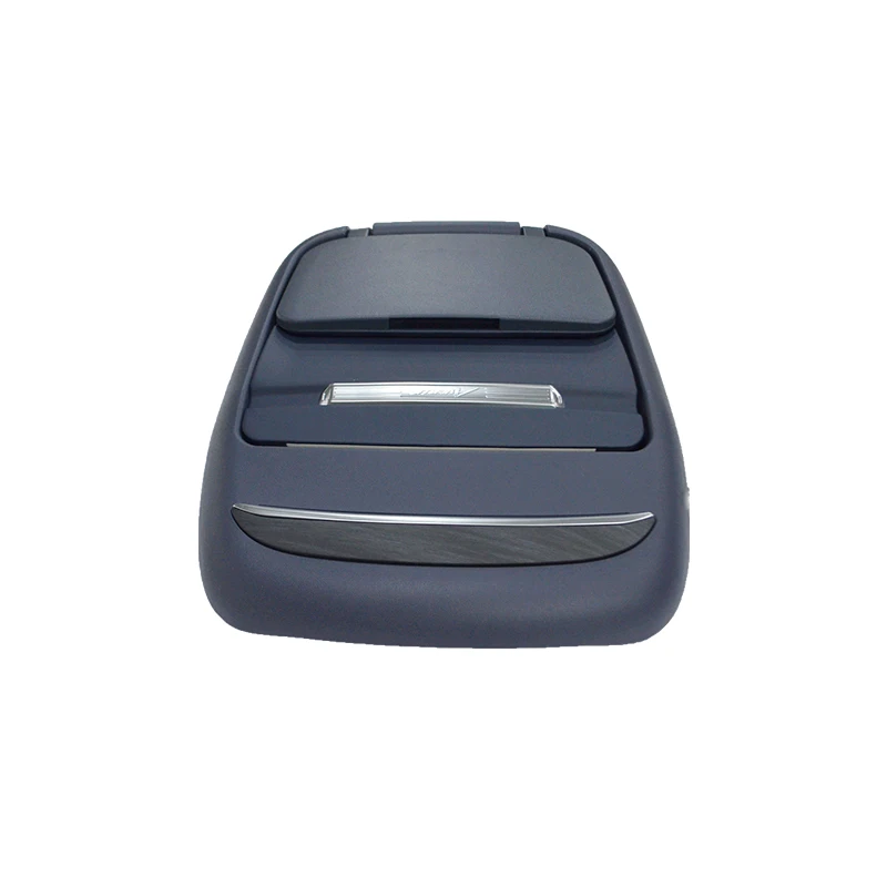 

Car Luxury Seats Electric Back Plate Tray Table Folding Back Table With Leg Support For Luxury VIP Vans Cars