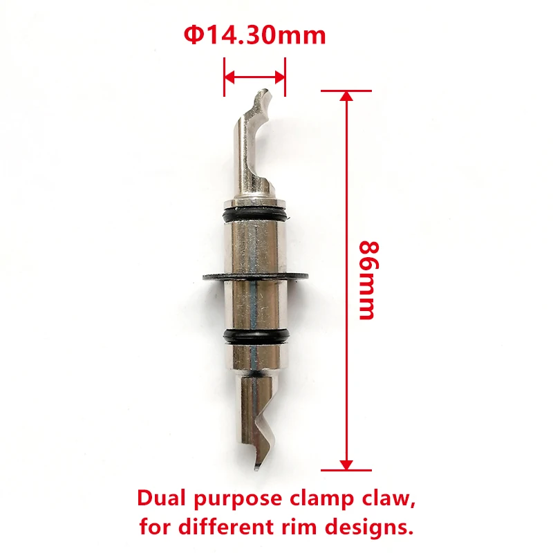 3d wheel alignment clamp claw (24 pieces) for a special purpose clamp jaw 14.30(diameter)x86(length)mm