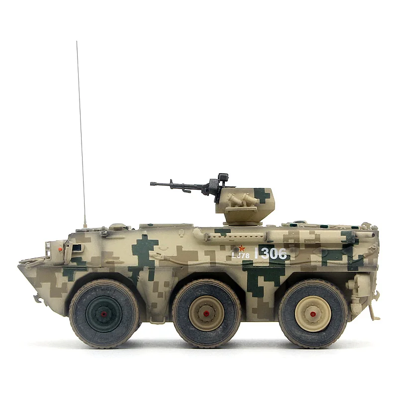 UNISTAR 1/72 Schaal Chinese 92A Wielen Gepantserd Voertuig Simulatie Legering Tank Model Display Collectible Gift Ornament Souvenir