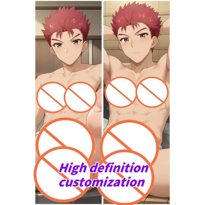 

Dakimakura Anime Sakamoto Yuuji Double-sided Print Life-size Body Pillow Cover Bedding Gifts