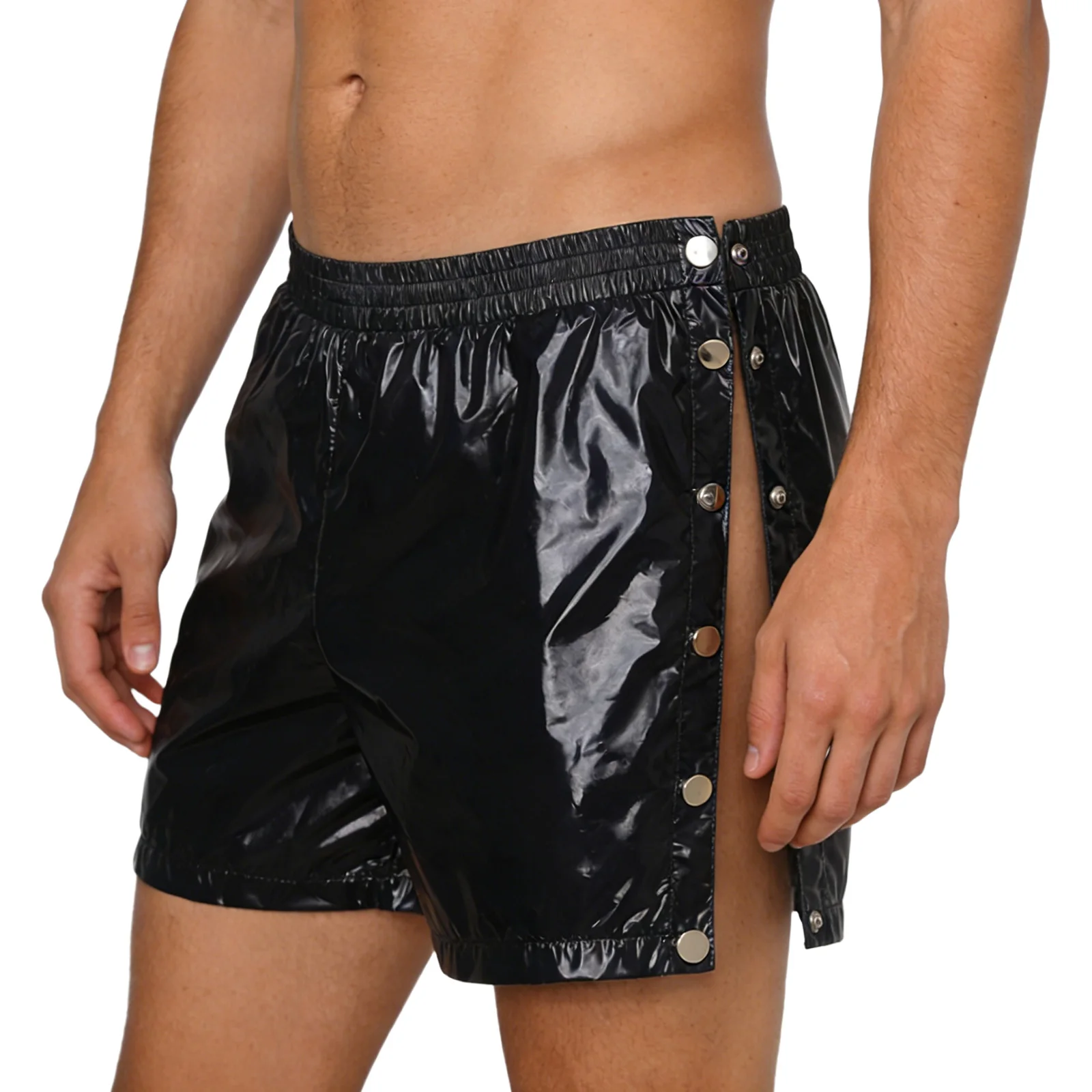 

Mens Swimsuit Stripes Seams Swim Shorts with Pockets Waterpoof Swimming Trunks Shorts Beach Swimming Bathing Suit Sports Cycling