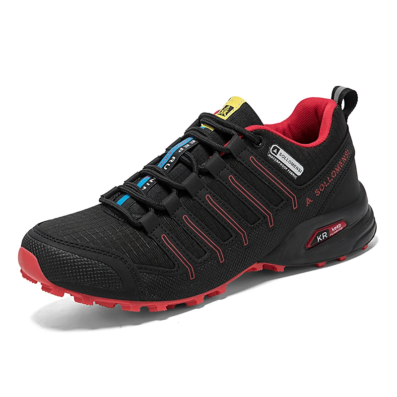 Herren Wanderschuhe Wasserdicht Rutschfest All-Terrain Sportschuhe Wandern Camping Jagd Taktische Trainingsschuhe Fahrradschuhe