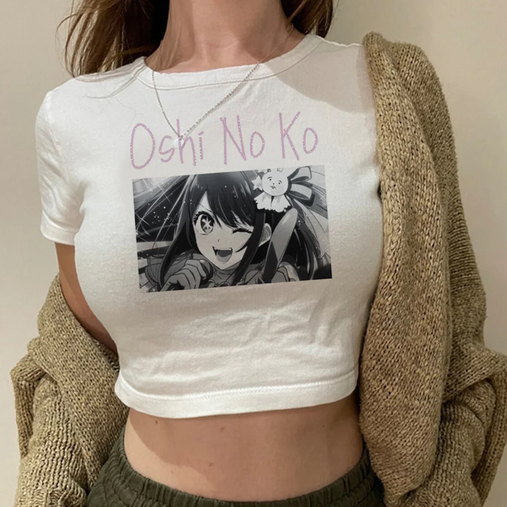 Oshi No Ko 90s aesthetic 2000s crop top girl goth gothic  manga crop top