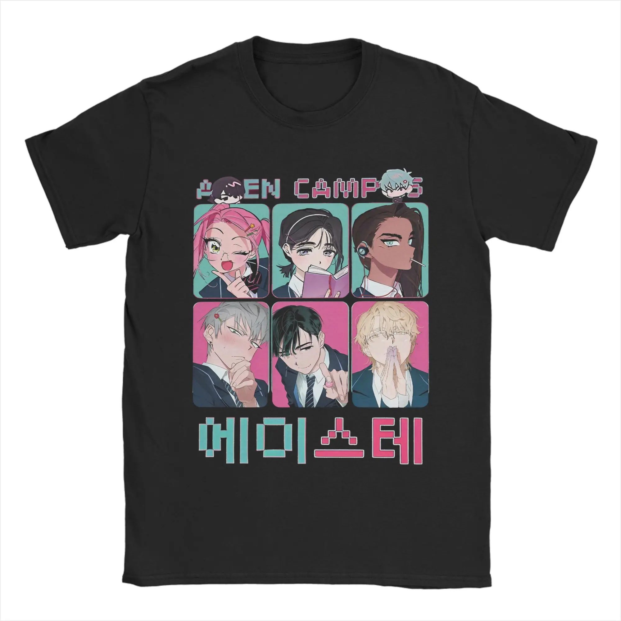 Men Women's T-Shirt Alien Stage Anime Fashion Pure Cotton Tees Short Sleeve Mizi Sua Till Ivan Hyuna Luka T Shirt O Neck Tops