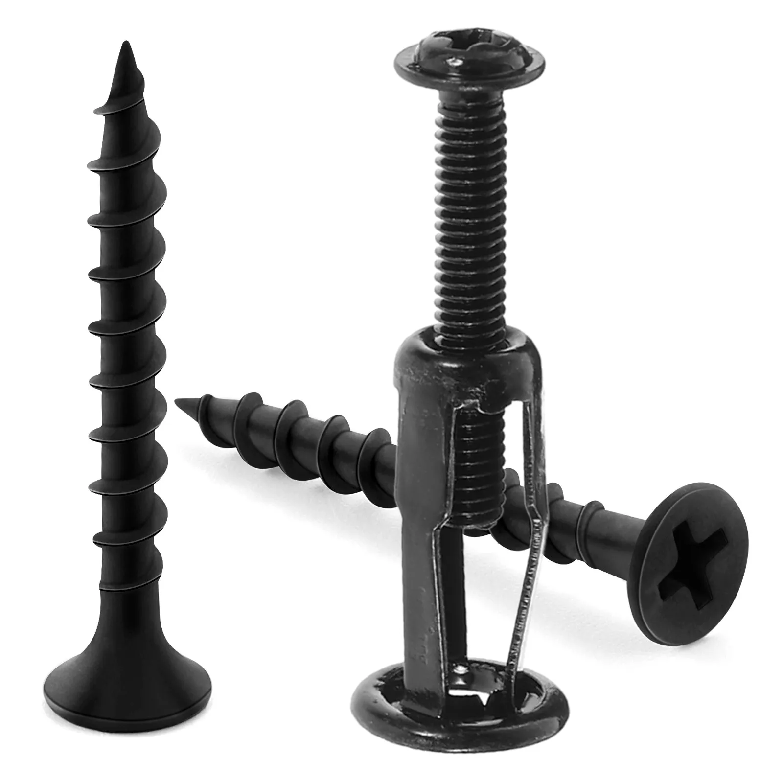 Expansion Screw Petal Nut Hollow Lightweight Secure Grip Stability Construction Repairs Jack Nuts Wall Screws Threaded Inserts