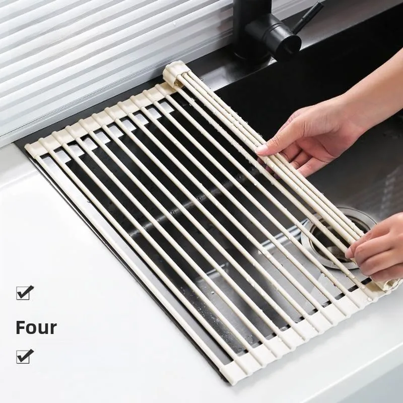 scolapiatti-in-silicone-per-lavello-cestello-lavastoviglie-ripiano-arrotolabile-salvaspazio-organizzatore-impilabile-per-utensili-da-cucina