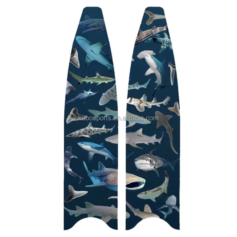 

Carbon Fiber Spear Fishing Free Diving Fin Scuba Snorkeling Fin Long Free Diving Blade Accessories Diving Fin