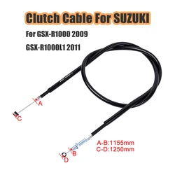 Motorcycle Adjustable Clutch Control Cable Line Wire Rope For Suzuki GSX-R1000 GSXR1000 GSXR GSX-R 1000 L1 2009 2011 1000CC