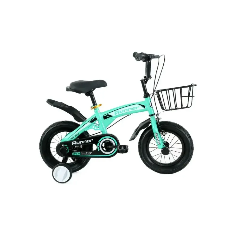 New children's bicycle toys Primary school children's car 2-5-8 years old with auxiliary wheel lights bicycle