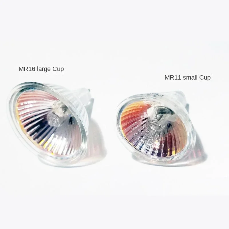 Halogen Lamp Cup MR16 Melting Wax Lamp GU10 Bulb Pin Old Style MR11 Spot Lamp Beads Downlight LED 12V