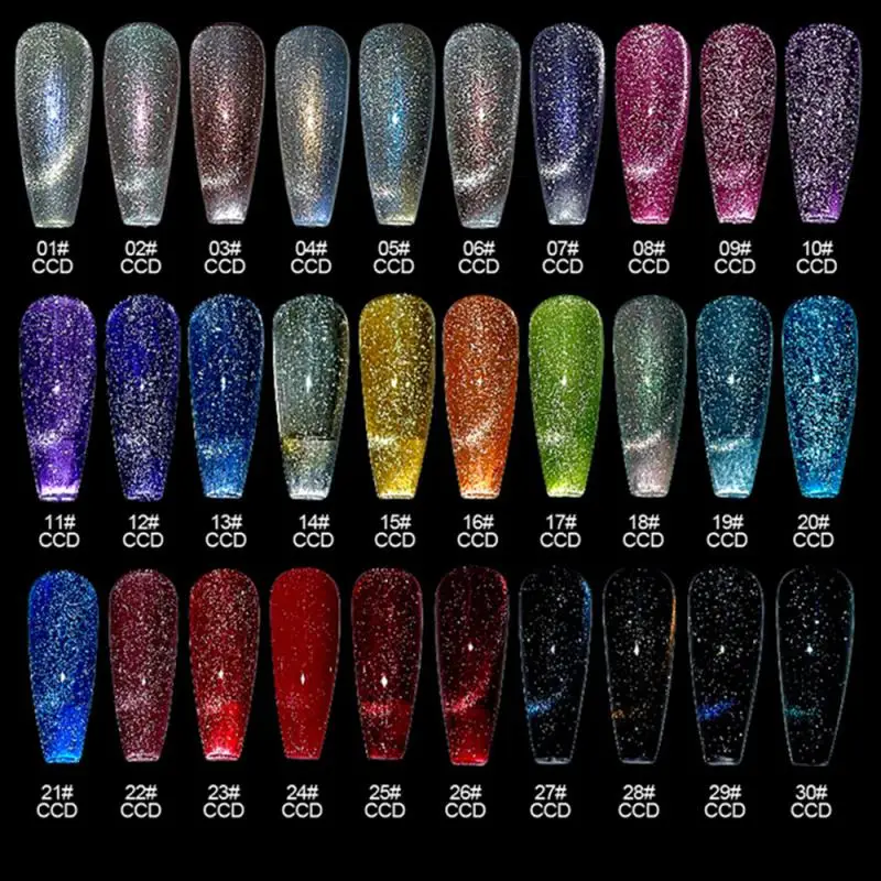 AS 15ML Cat Eye Gel Polish Magnetic Gel Nail Polish Variety Nail Semi Permanent Varnish UV Gel Varnish For Nail Art Design