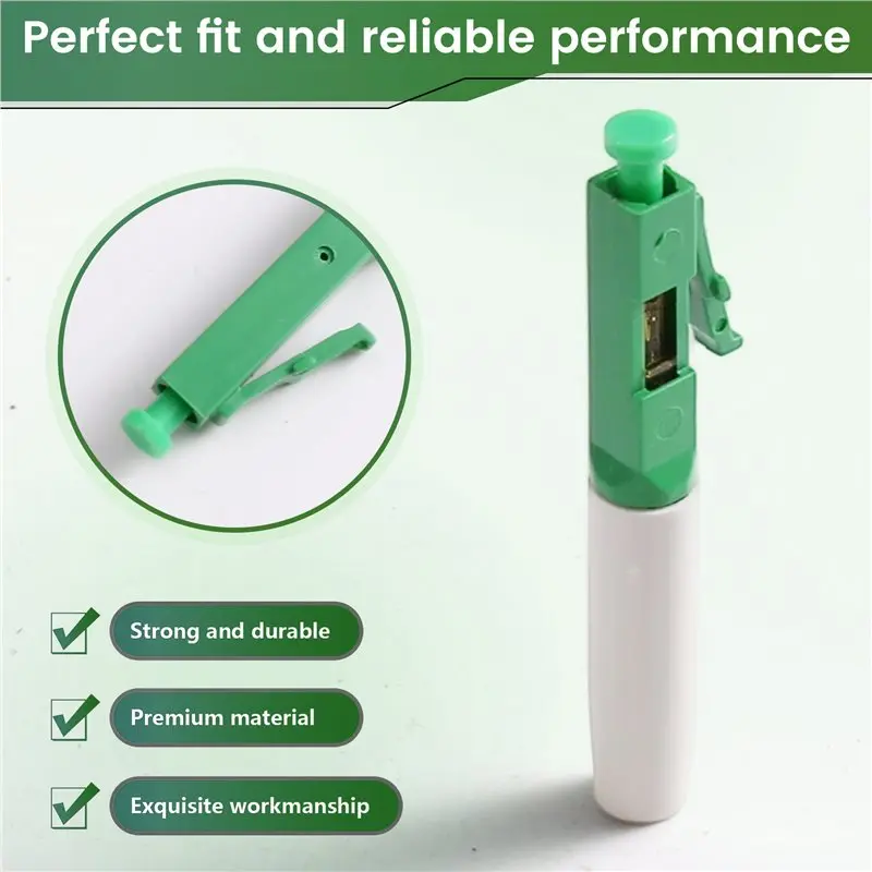 10PCS LC APC Fiber Assembly Quick Connector Single Mode LC Fiber Optic Cable Fast Connector For FTTH Drop Cable-Y47A