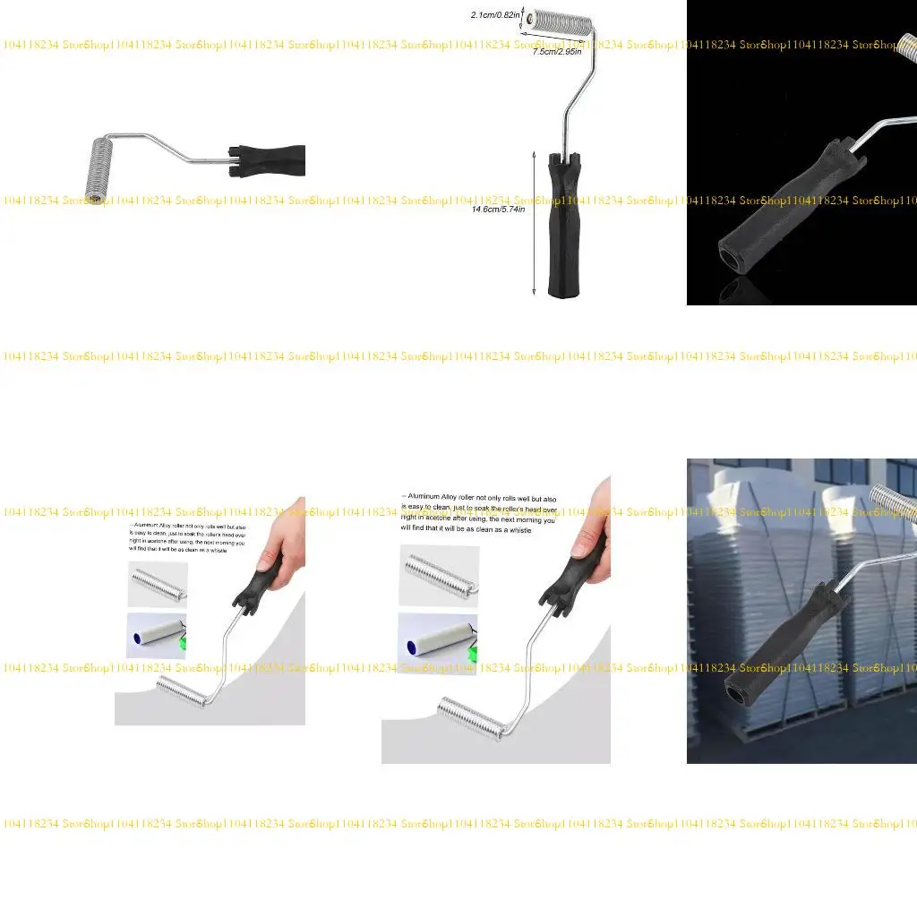 

P9FB Aluminum Alloy Fiberglass Laminating Roller for Seamlessly Surfaces Treatments