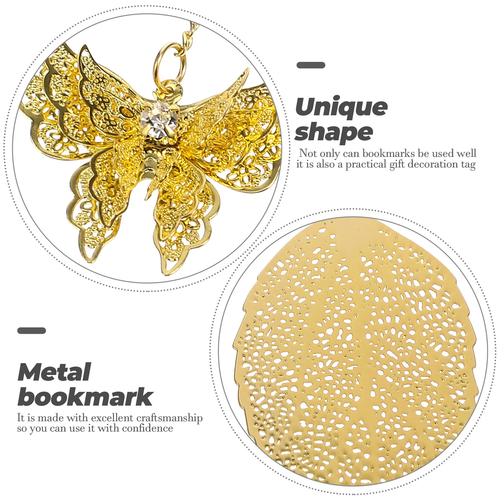 Metal Bookmark Chinese Style Leaf Design Vintage Book Page Flag Gift For Friends Family Co-Workers Student Supplies