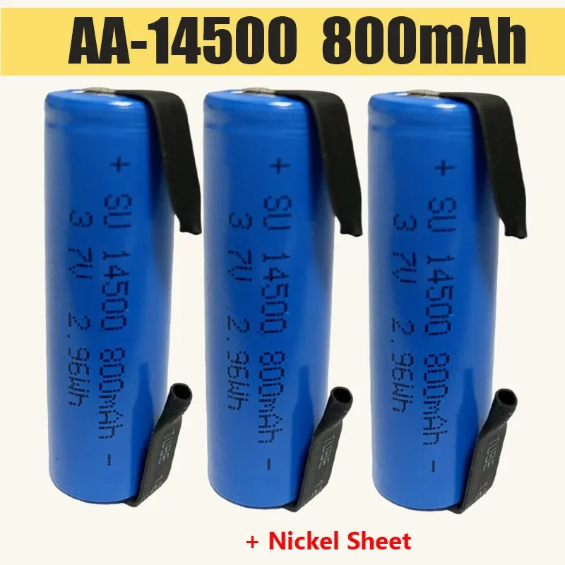 

НОВЫЙ литиевый аккумулятор 3,7 В, 800 мАч, 14500 для JJRC C2 D828, детали радиоуправляемого автомобиля, радиоуправляемый трюк, самосвал, аккумулятор, игрушечные аксессуары + никелевый лист