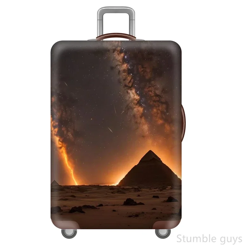 

Прочный эластичный пылезащитный чехол для багажа, защитный, устойчивый к царапинам, моющийся, подходит для чемоданов 18-32 дюймов, полезен для авиаперелетов.