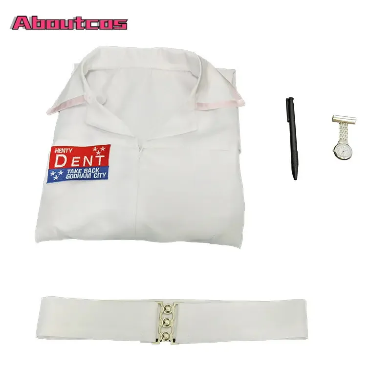 أزياء الهالوين الجديدة لفيلم مخيف لعام 2025 للبالغين، زي المهرج والممرضات، فستان الجوكر الأبيض ☆ wrl ☆