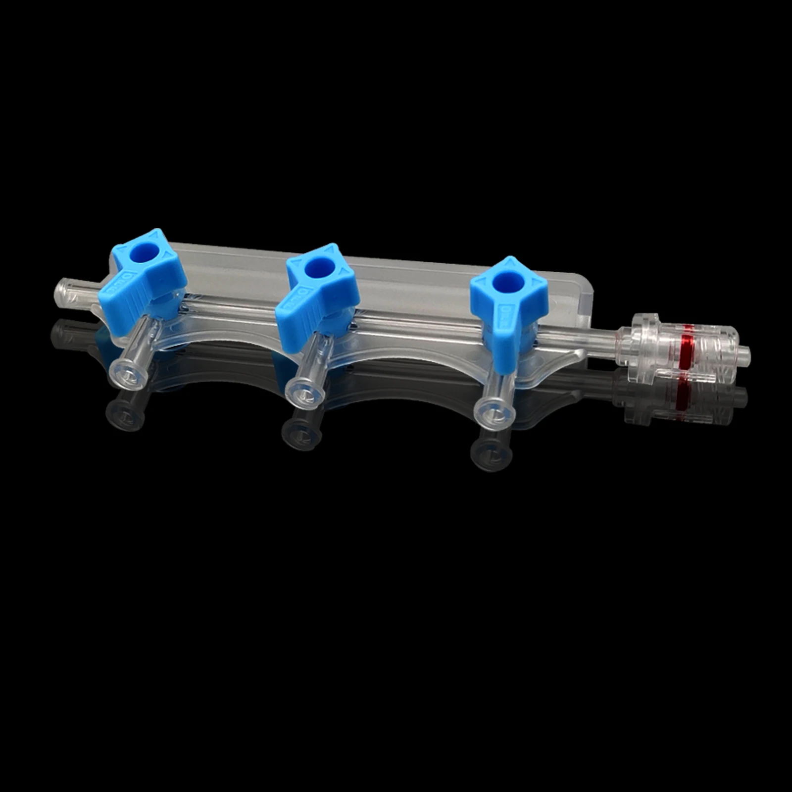 

100 шт. двойные Т-образные разъемы и Т-образные стопоры, многоразъемные Т-образные разъемы, для медицинского и лабораторного использования, одноразовые