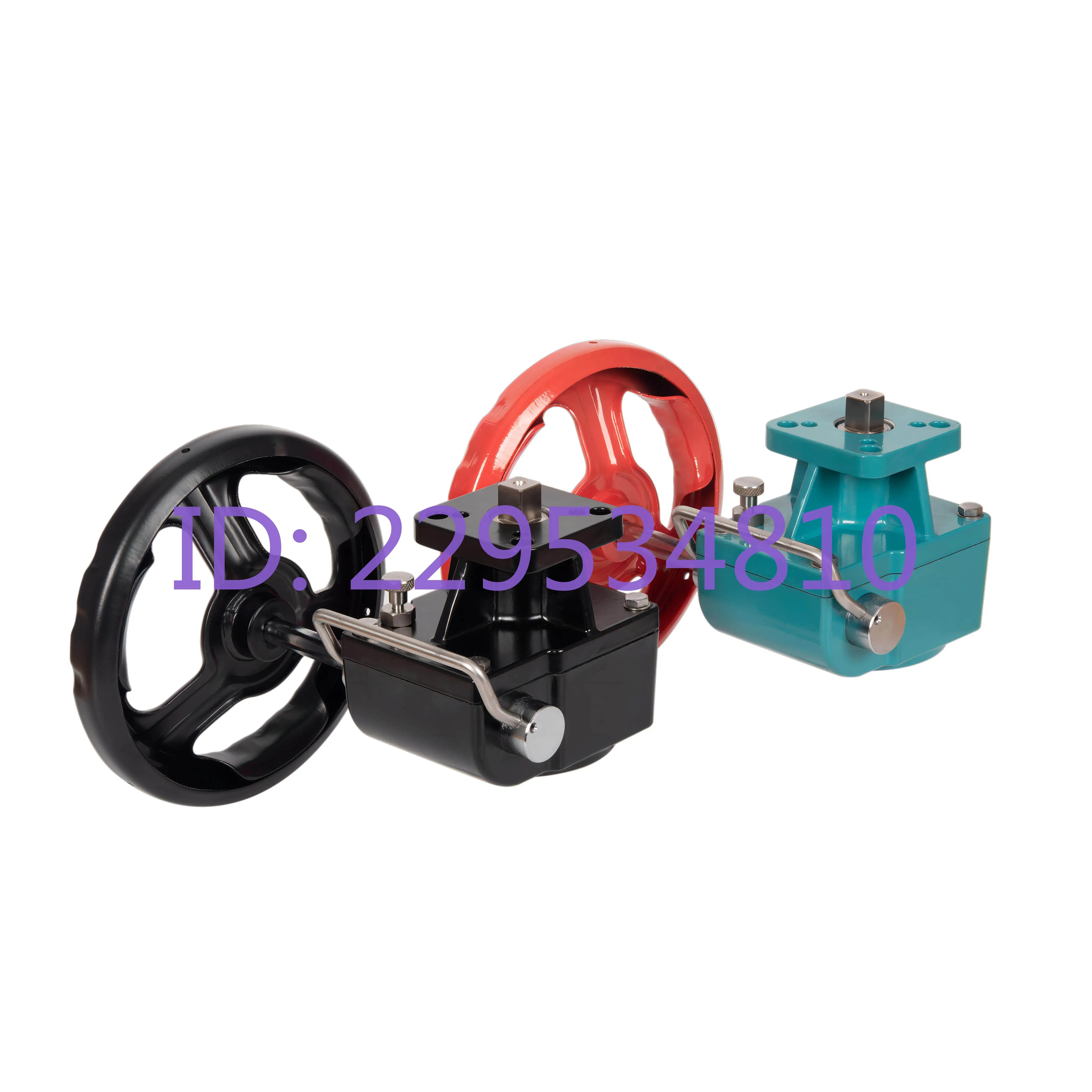 Pneumatic Valve Hand Operating Actuator Aluminum Alloy Manual Worm Gear Box Switching Device Manual Mechanism SD-1-2-3