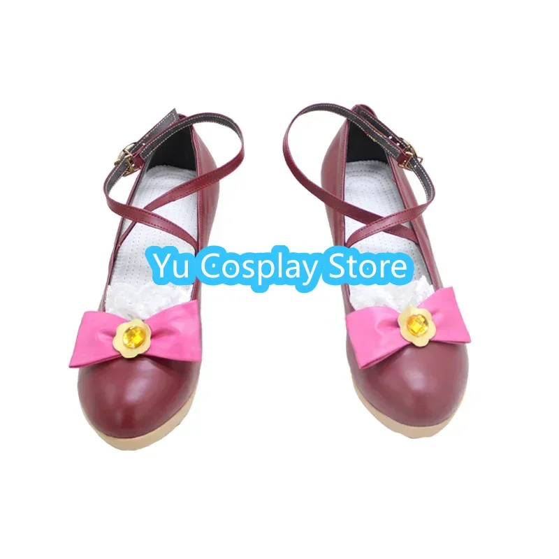 Chaussures de Cosplay Shimamura Uzuki en Cuir PU, Bottes de Carnaval d'Halloween, sur Mesure, Couleurs Brillantes