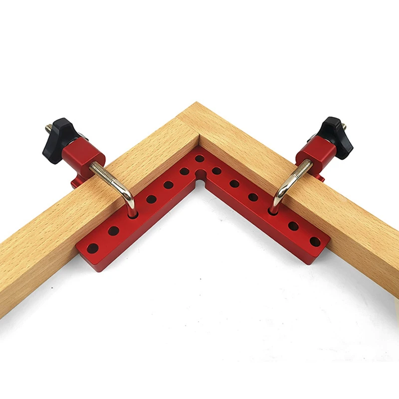 90 Degrees L-Shaped Auxiliary Fixture Splicing board Positioning Panel Fixed clip Carpenter's Square Ruler Woodworking tool