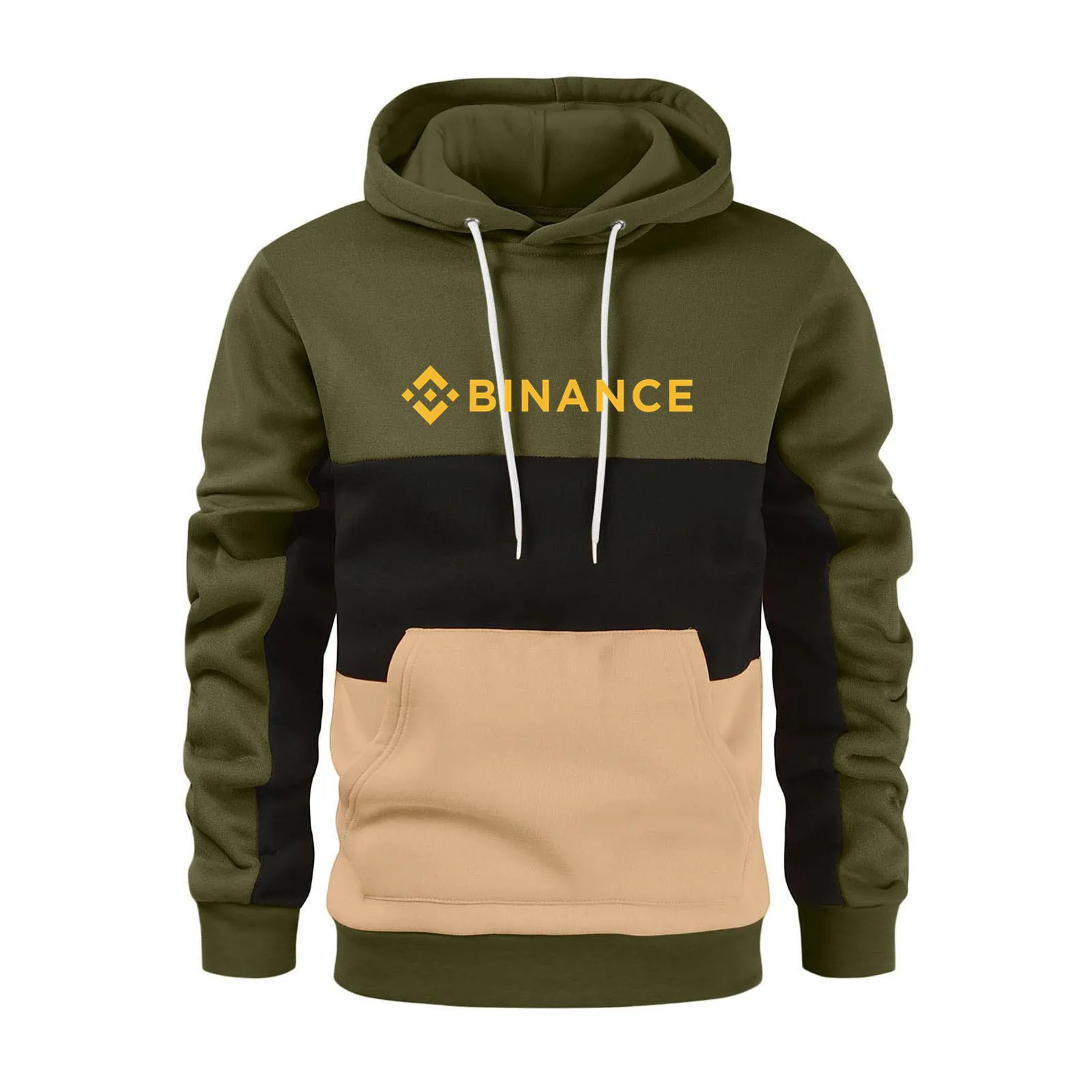 2024 Spring Autumn New Binance Hoodie Sports Top Pullover All-Match Casual Men\'s Women\'s Sportswear Oversized Print Hoodie