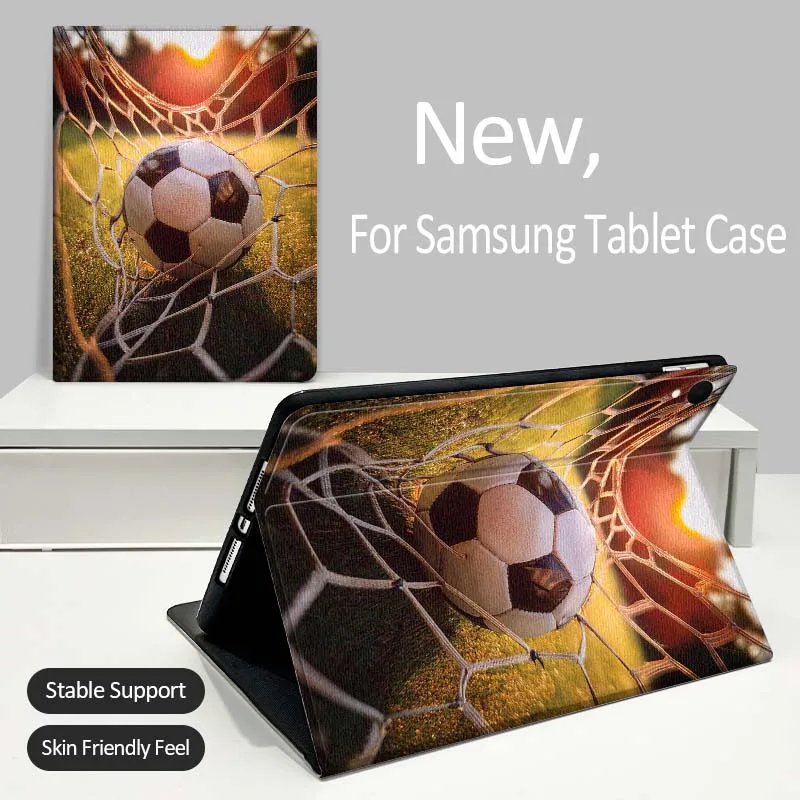 

Creative Football Design Tablet Case For Samsung Galaxy Tab A A7 A8 A9 A11 S6 S11 Lite Plus 10.1 10.4 10.5 Inch 2022 2025