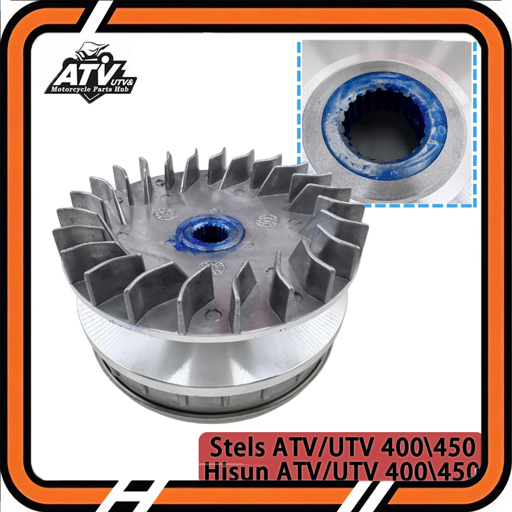

21T HS400 Первичная муфта HISUN 400CC Massimo moto 400 Stels 400 450 LU020554 LU049207 21300-003-0000 21300-F12-0000