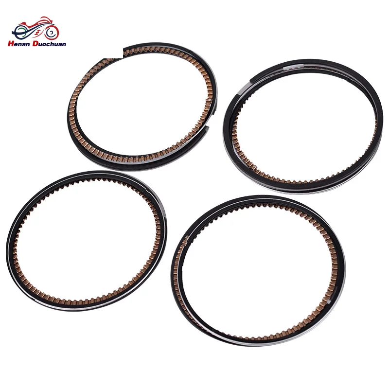 4pc 55mm 55.25mm 55.5mm 55.75mm 56mm STD 0.25 0.5 0.75 1.0 +75 50 Piston Rings For HONDA VF400F 82-84 VF400 VF 400 13011-MBE-305