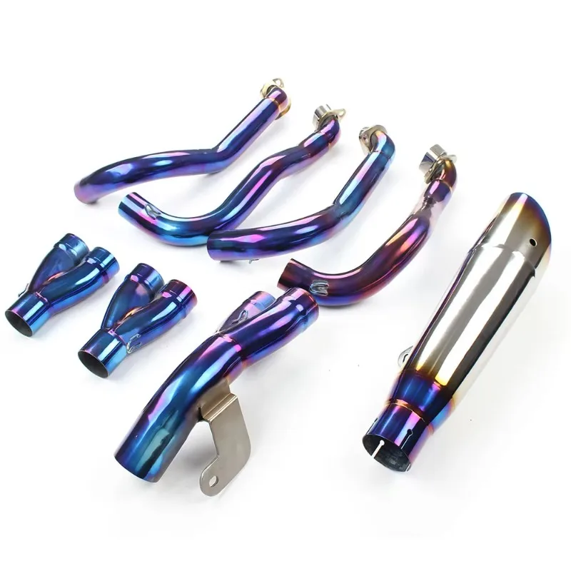 For H2 2018 Motorcycle Exhaust System Stainless Steel 304 Exhaust Pipe 3